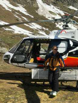 Carlo Mazzola, Heliski Valle d'Aosta - www.heli-ski.it